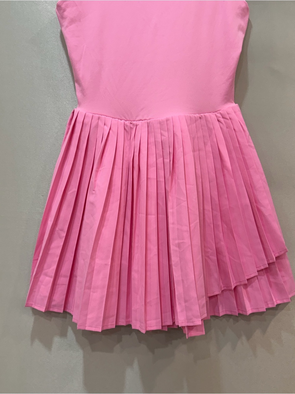 all in motion Girls' Pink Pleated Tank Dress - Picture 2 of 9